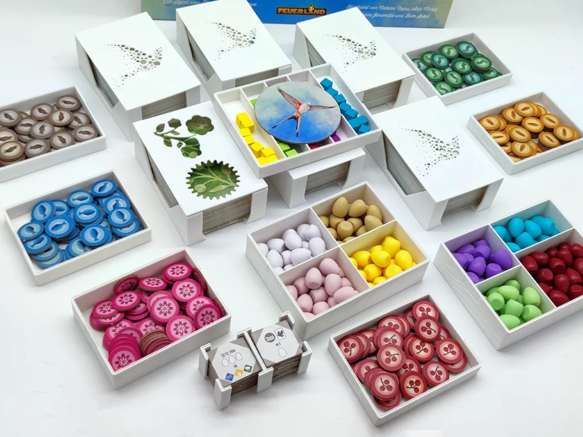 Spielefürst Insert for Wingspan & three expansions
