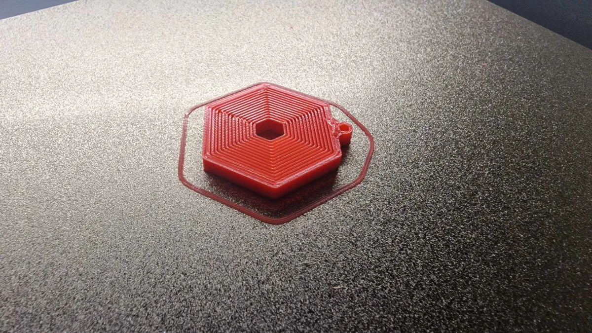 Hexagon Fidget Toy Keychain, photo 3 of 4 - Hexagon Fidget Toy Keychain Toys & Games