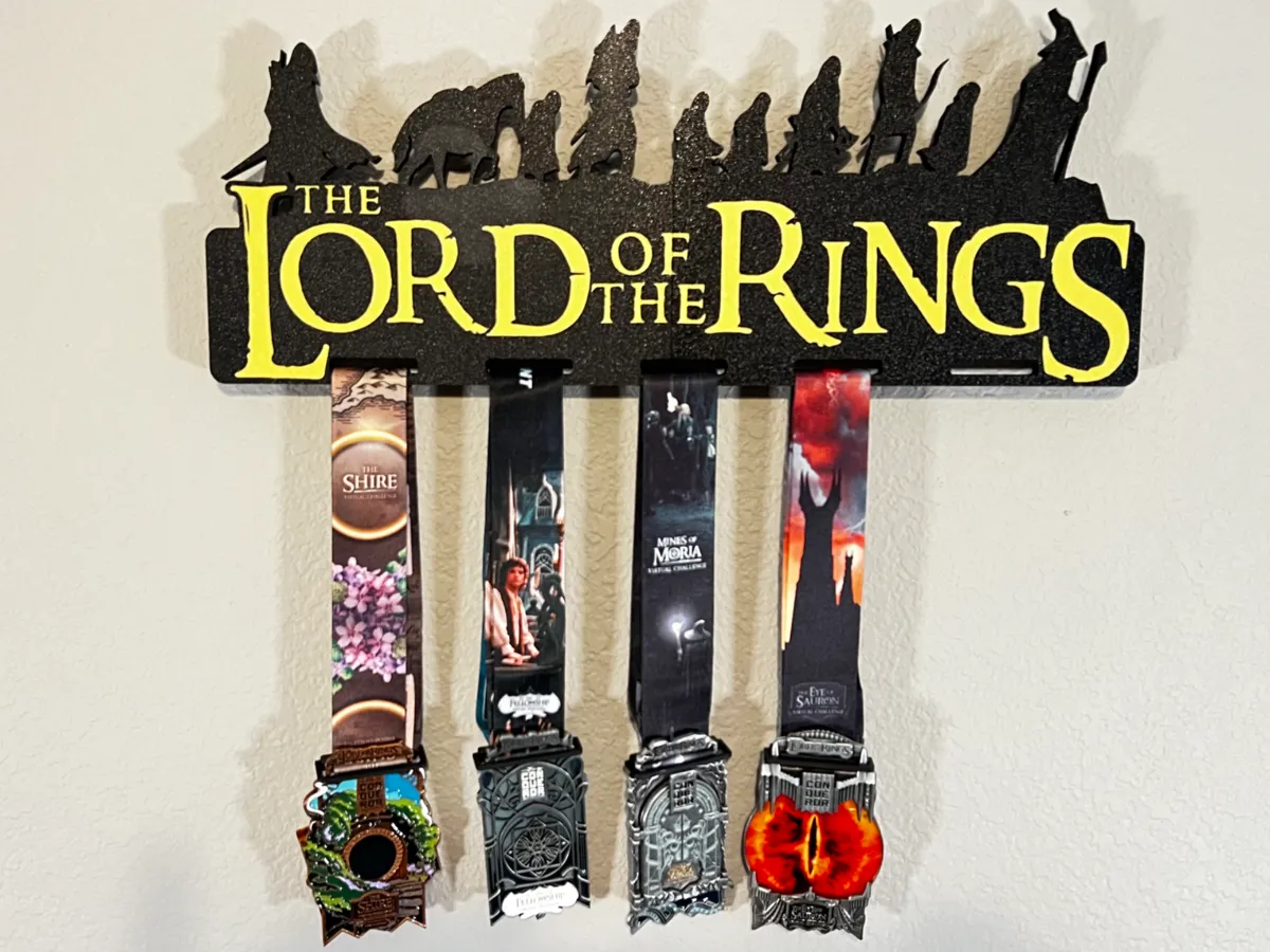 LOTR Medal Hanger | Conqueror Challenge - Clothes Hangers & Hanger Hooks, in stock in India