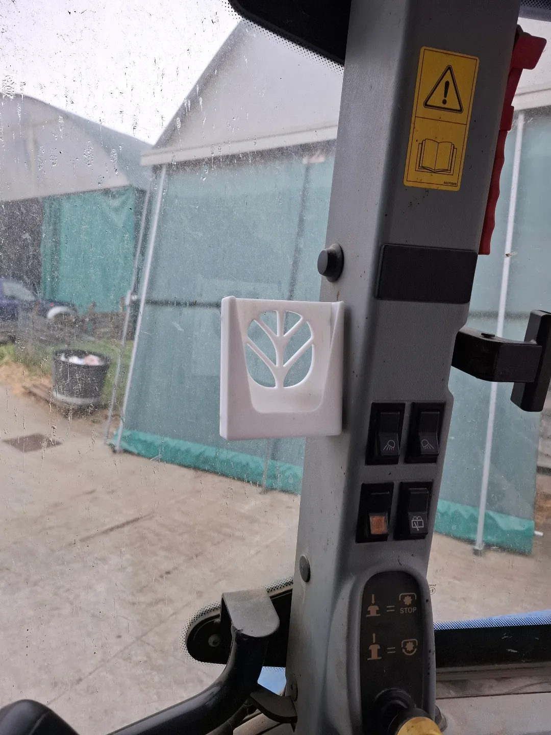 New Holland Tractor Cab Phone Holder, photo 2 of 4 - New Holland Tractor Cab Phone Holder Hobby & DIY
