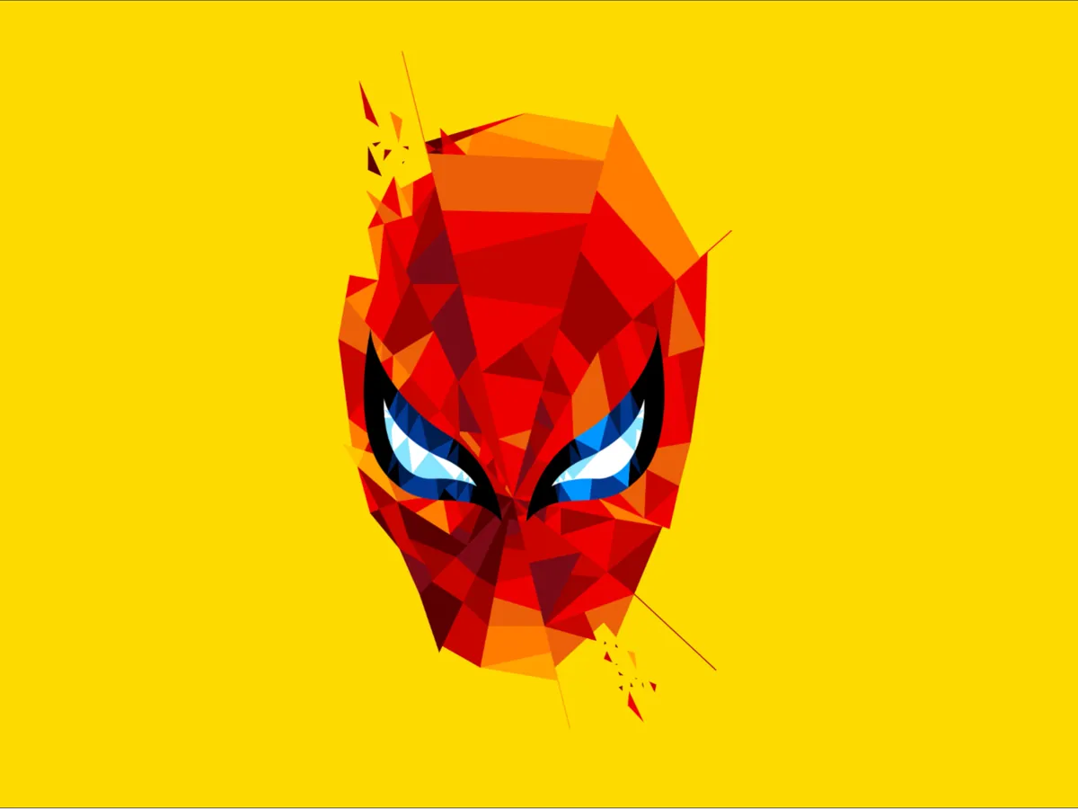Spiderman's Mask - 2D Art, in stock in India