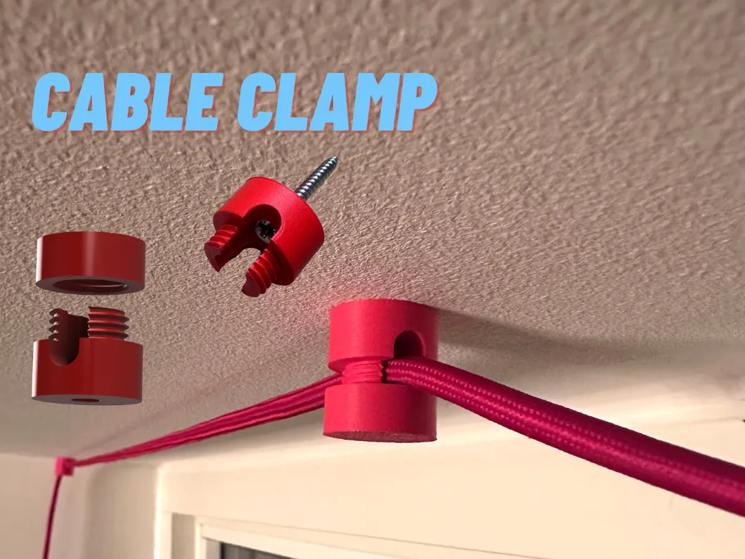 Cable Wall & Ceiling hook, Wire Mount