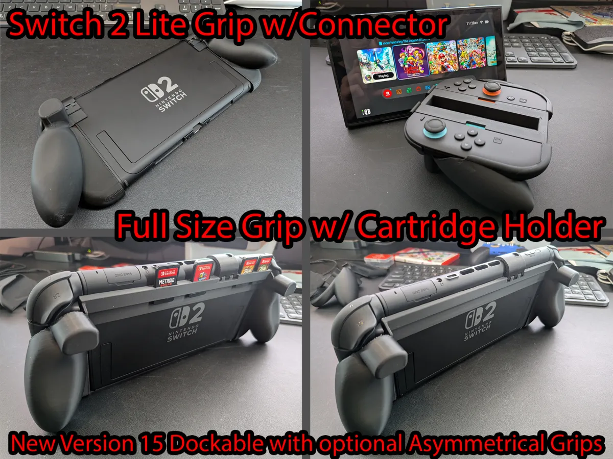 Switch 2 Grip - V16 (Dockable/Cartridge/Asym/Lite)