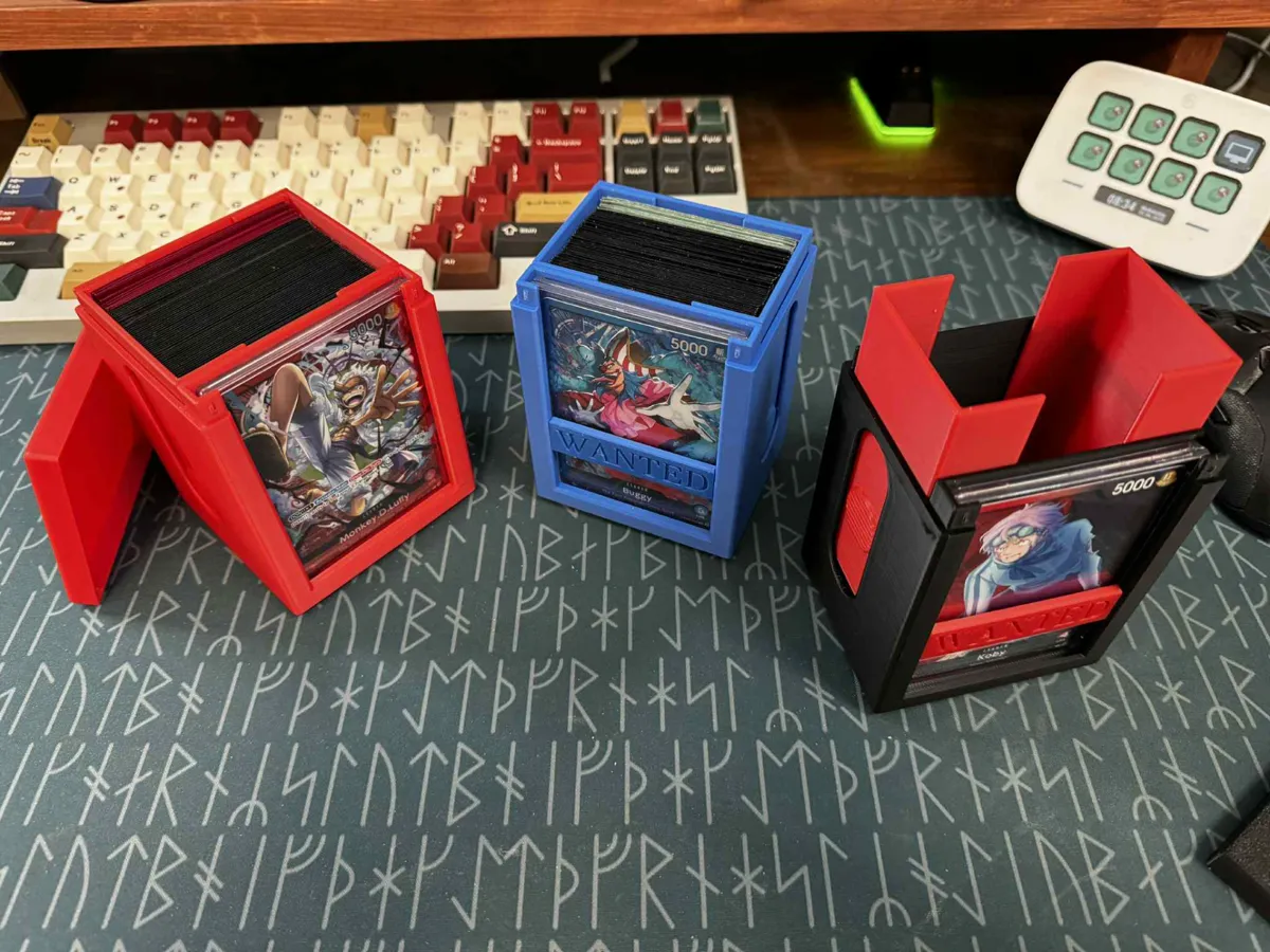 Slide-Out TCG Deck Box