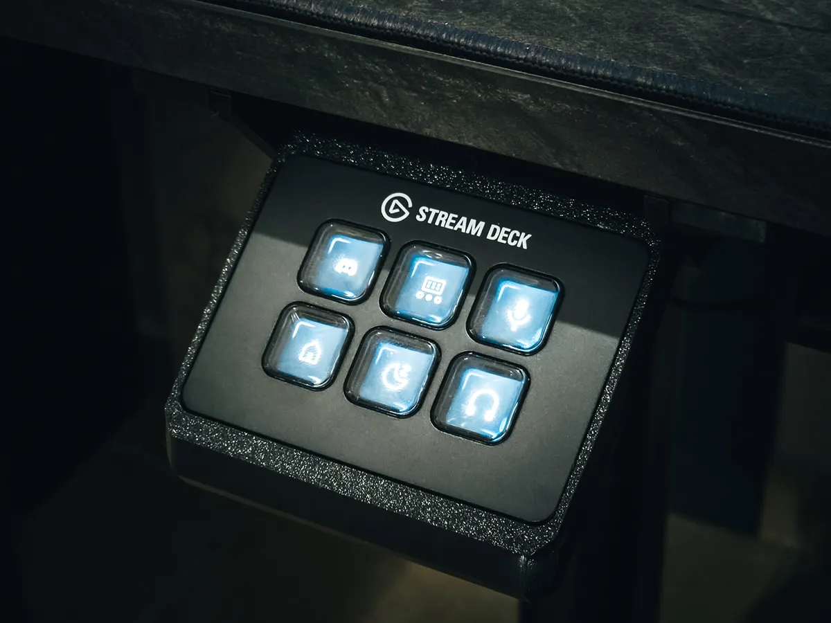 Stream Deck Mini Under-Desk Slide-Out Mount