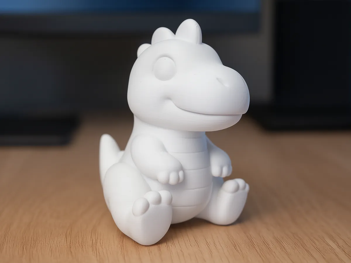 Cute Chubby Dinosaur Figurine, Toy Model