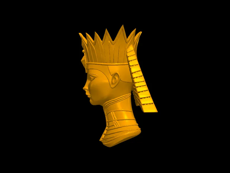 Egyptian Queen Bust, Pharaoh Deity Sculpture - Famous People Busts, in stock
