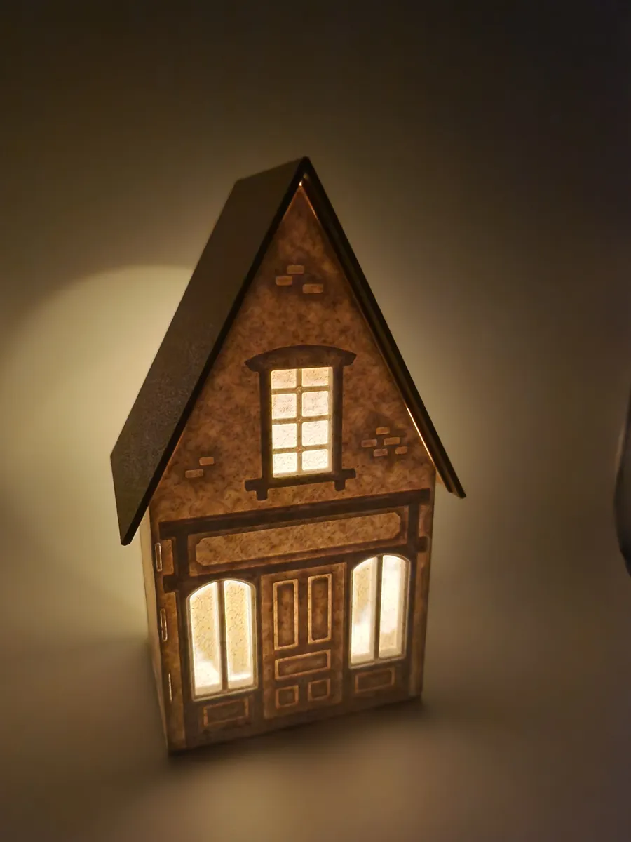 Kit card - house - decoration - LED - Christmas, photo 4 of 4 - Kit card - house - decoration - LED - Christmas Gifts & Occasions