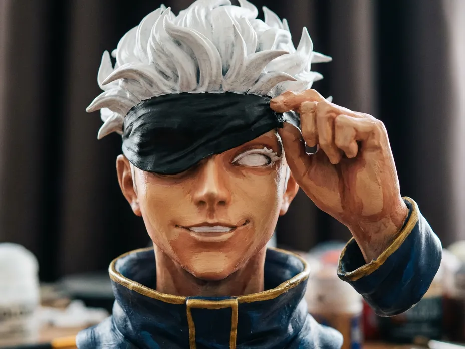 Satoru Gojo Anime Bust | Jujutsu Kaisen| Fan Art