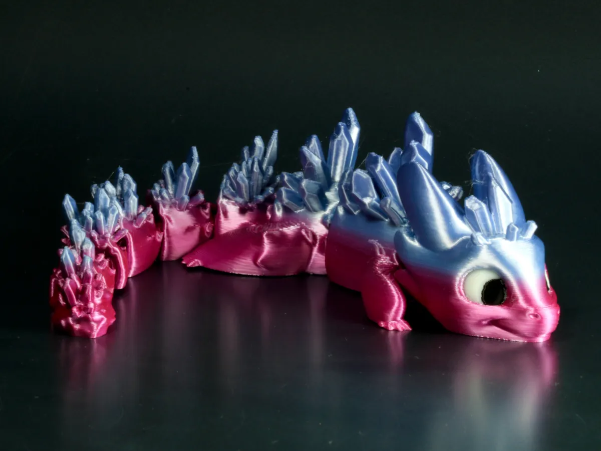 Articulated Crystal Dragon