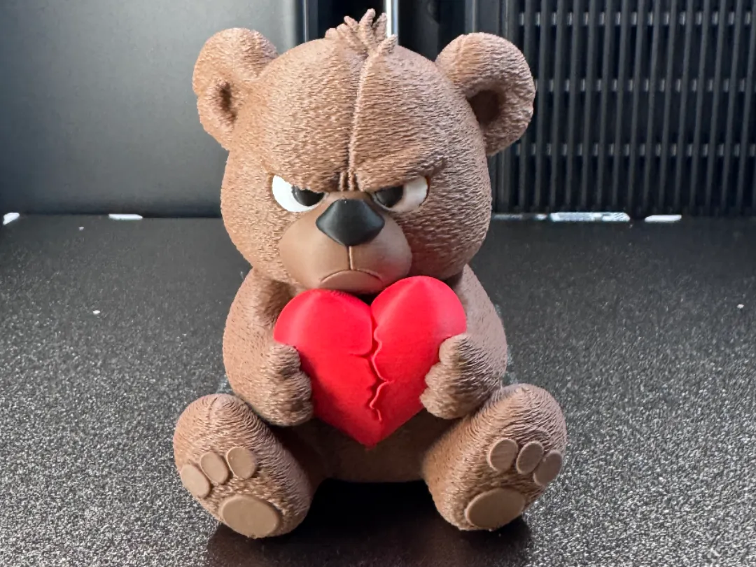 Der Anti-Valentinstag-Bär + Schlüsselanhänger