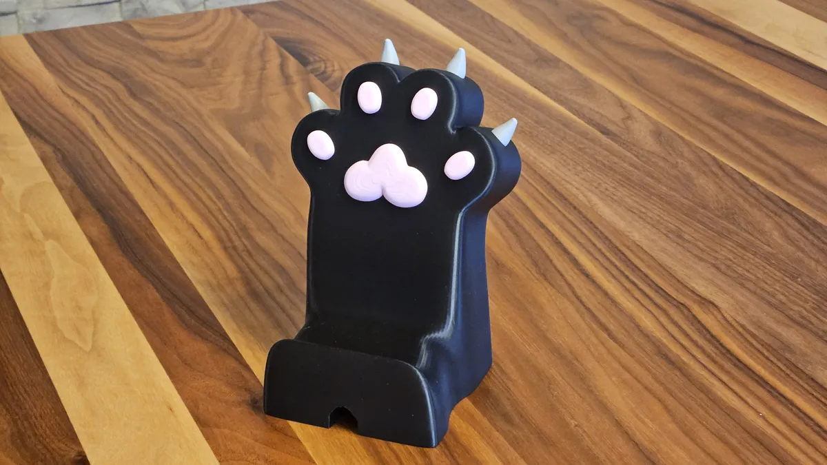PAW-ne Stand (yes, it’s a pun for Phone Stand), photo 3 of 4 - PAW-ne Stand (yes, it’s a pun for Phone Stand) Mobile & Device Accessories