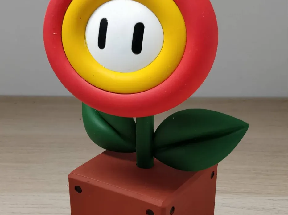 fire flower with base