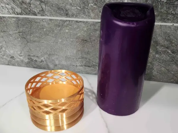 3in Pillar Candle Holder