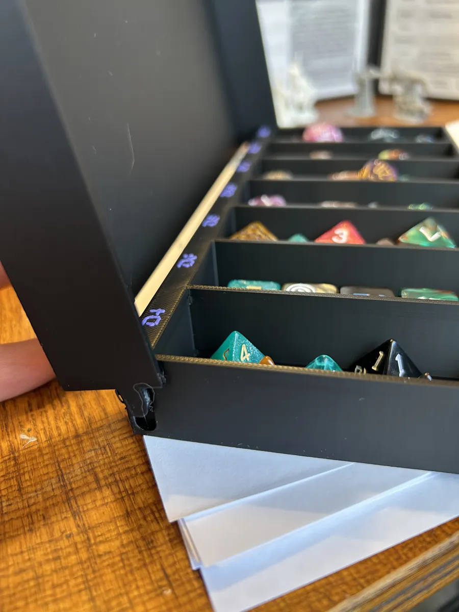 Foldable DND Dice Tray and Carrier, photo 3 of 4 - Foldable DND Dice Tray and Carrier Board Games & Tabletop