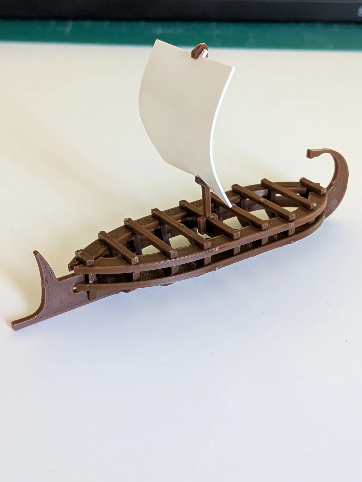 Ancient Greek Ship Kit Card, photo 3 of 4 - Ancient Greek Ship Kit Card Household