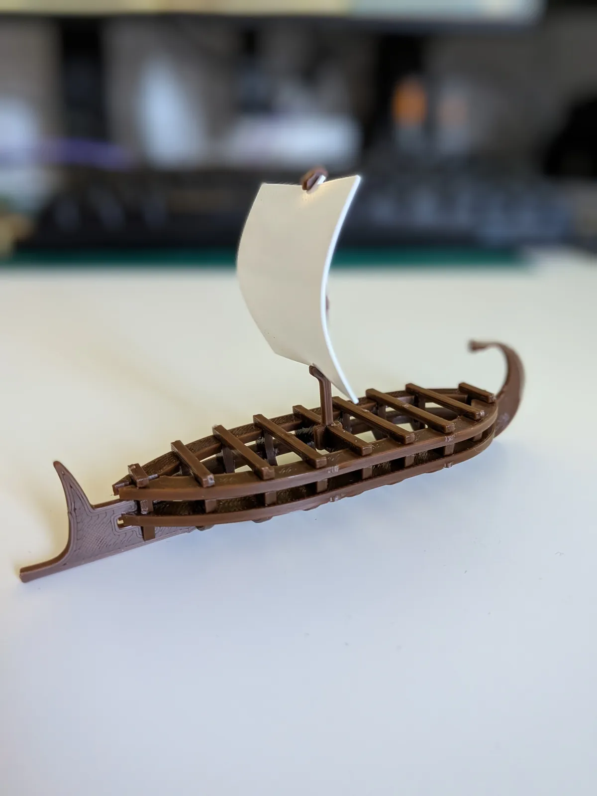 Ancient Greek Ship Kit Card, photo 4 of 4 - Ancient Greek Ship Kit Card Household