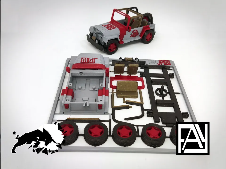 Jurassic Park JP18 Jeep