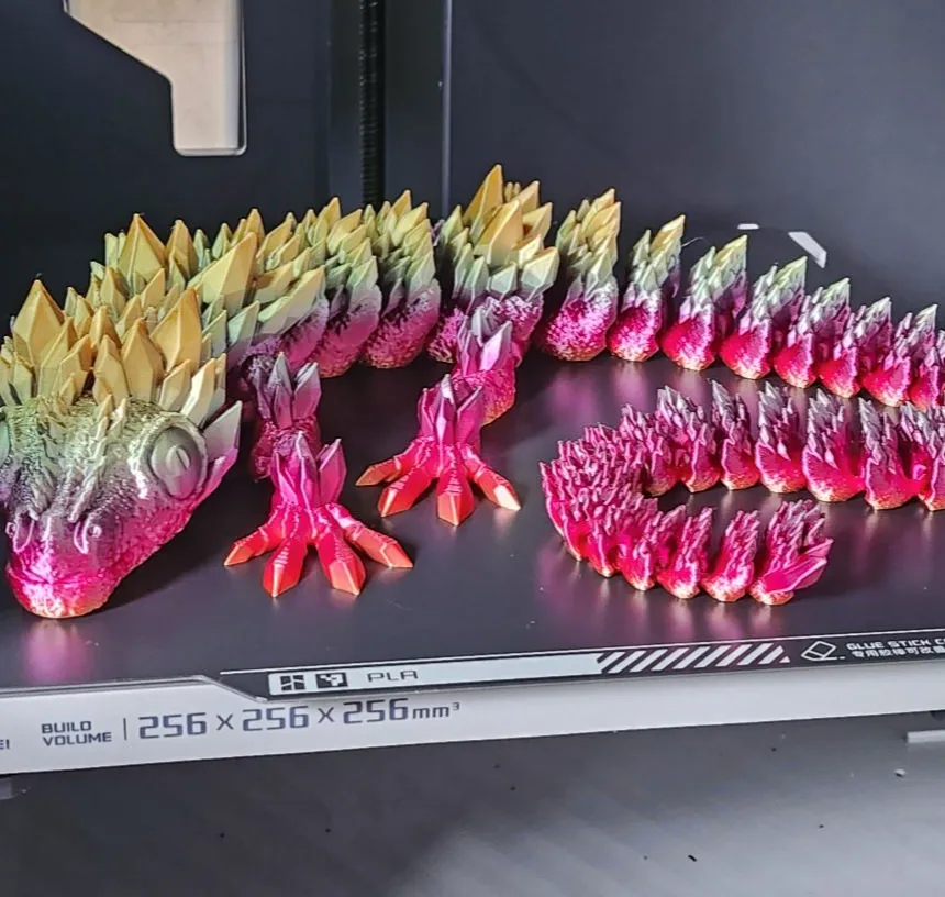 Crystal Articulated Dragon