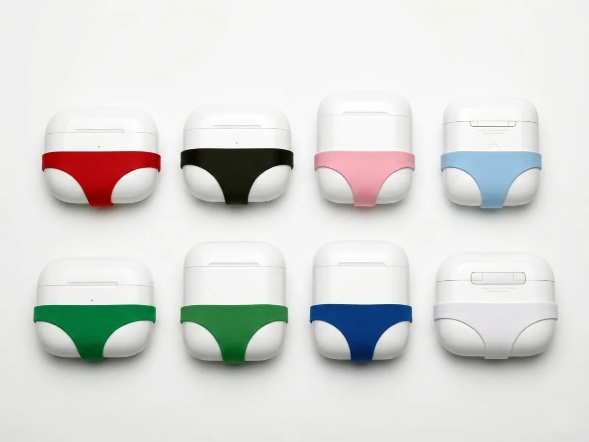 Panties shape cover for AirPods / AirPods Pro