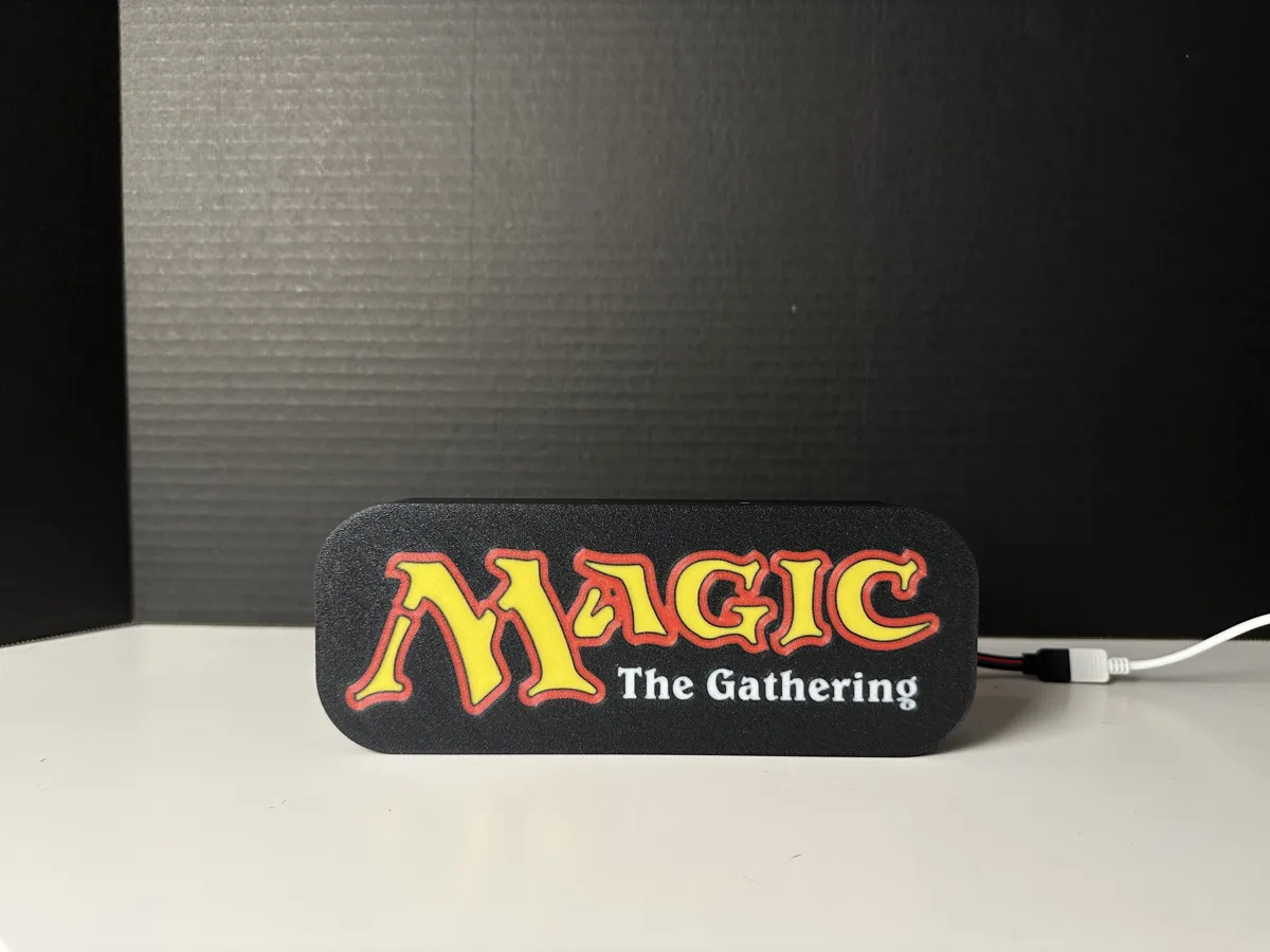 Magic The Gathering Lightbox, photo 2 of 2 - Magic The Gathering Lightbox Art