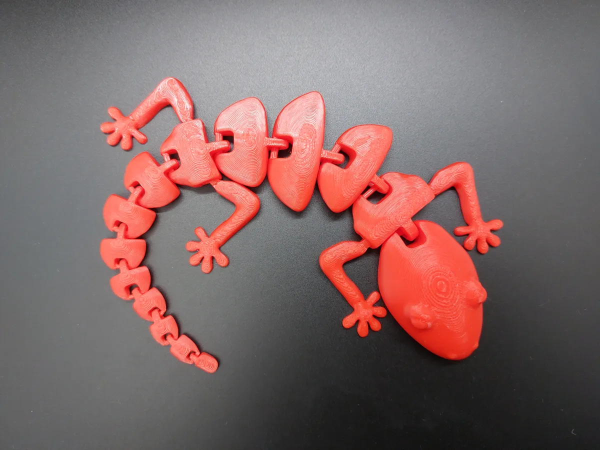 Articulated lizard, photo 2 of 2 - Articulated lizard Fidget & Sensory Toys