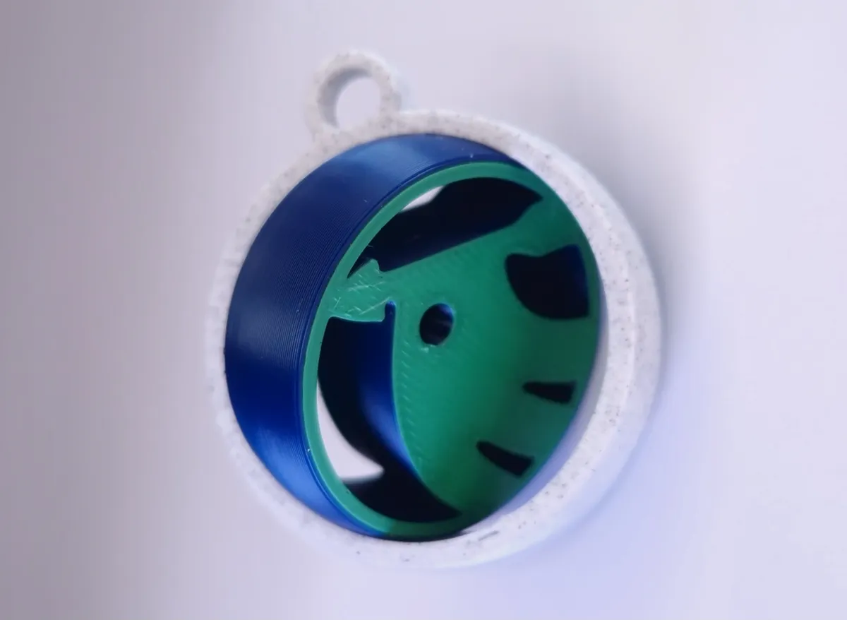 Skoda Logo Keychain - Fidget Edition, photo 2 of 4 - Skoda Logo Keychain - Fidget Edition Keychains