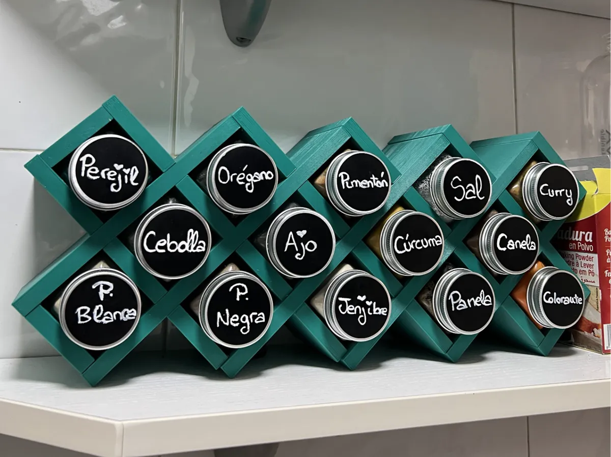 Spice rack (NO screws NO glue) - Spice Racks & Organisers, in stock