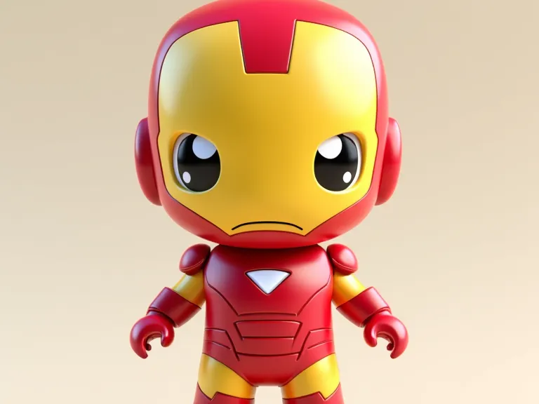 Iron Man figure character Full Suit POP style
