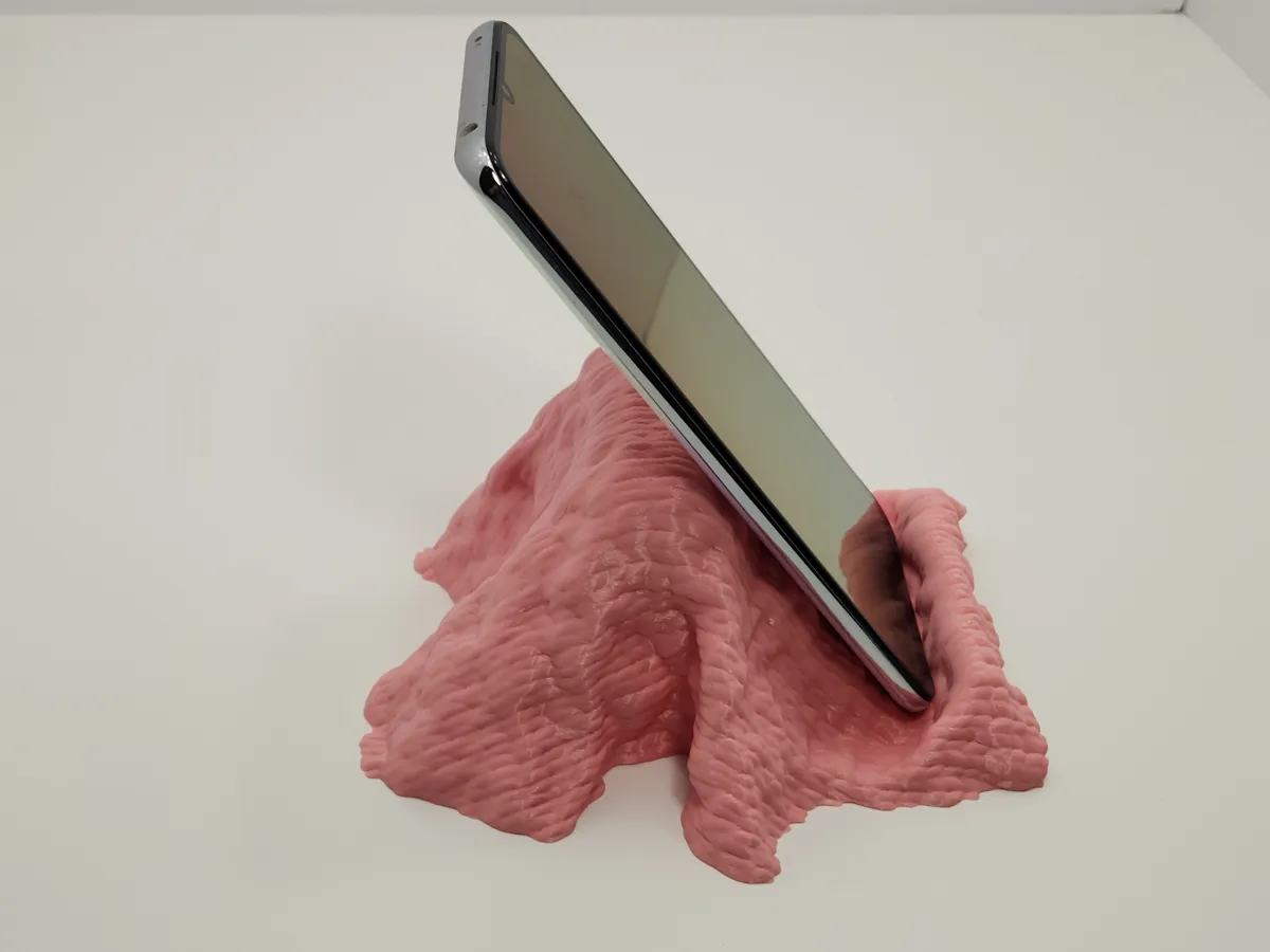 Fabric phone stand, photo 2 of 4 - Fabric phone stand Household