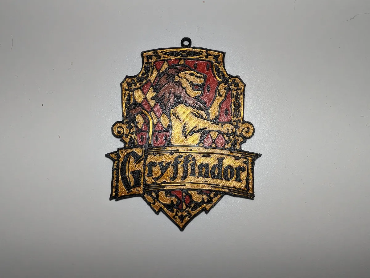 Gryffindor Harry Potter ornaments / pendants - 2D Art, in stock in India