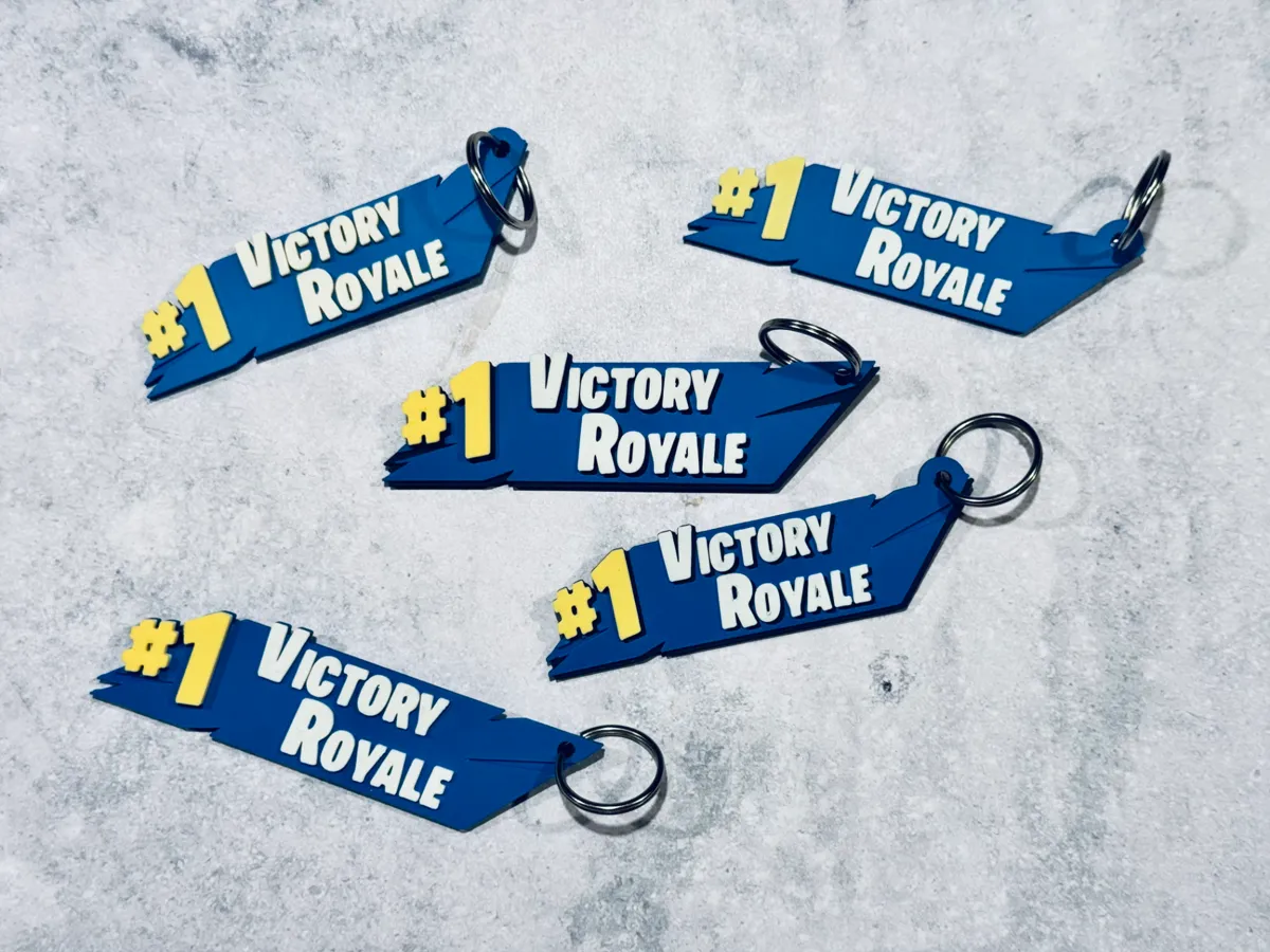 Victory Royale Keychain, Claim Your IRL Crown!, photo 4 of 4 - Victory Royale Keychain, Claim Your IRL Crown! Keychains