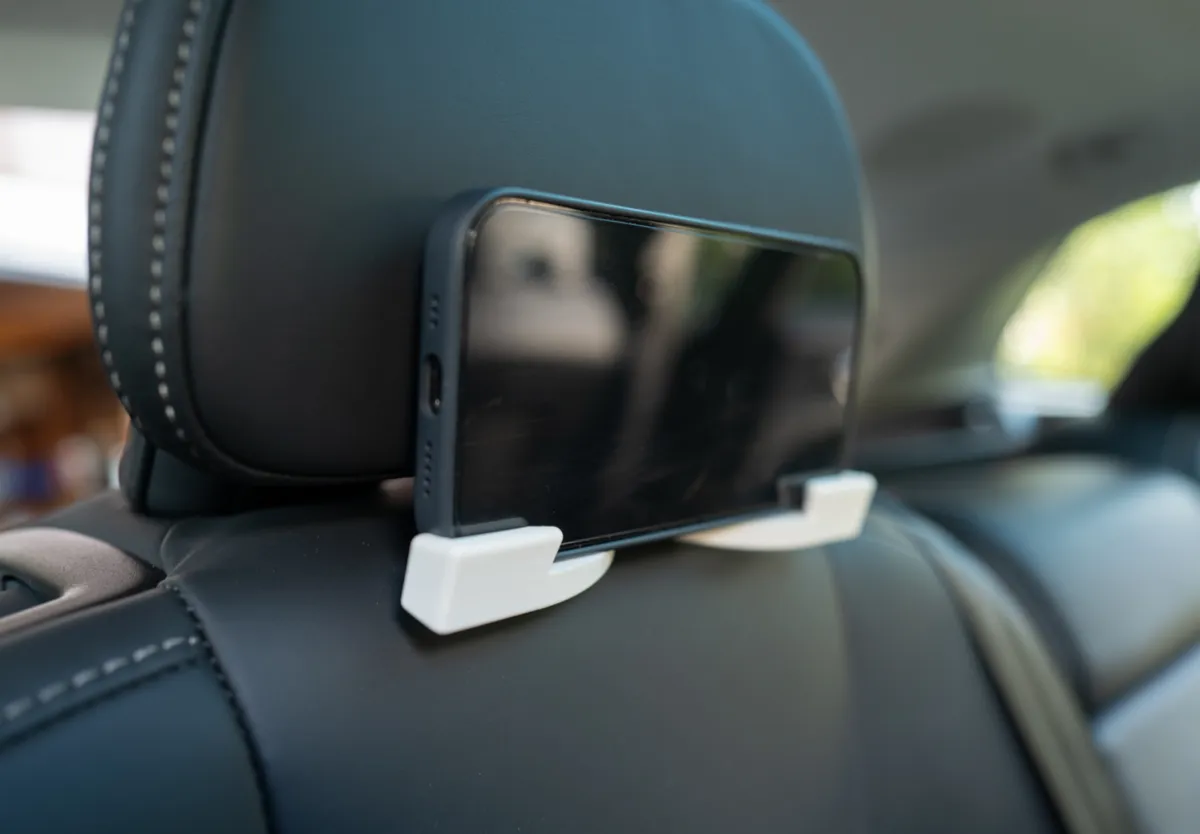 Whale Tail, Headrest iPhone Holder