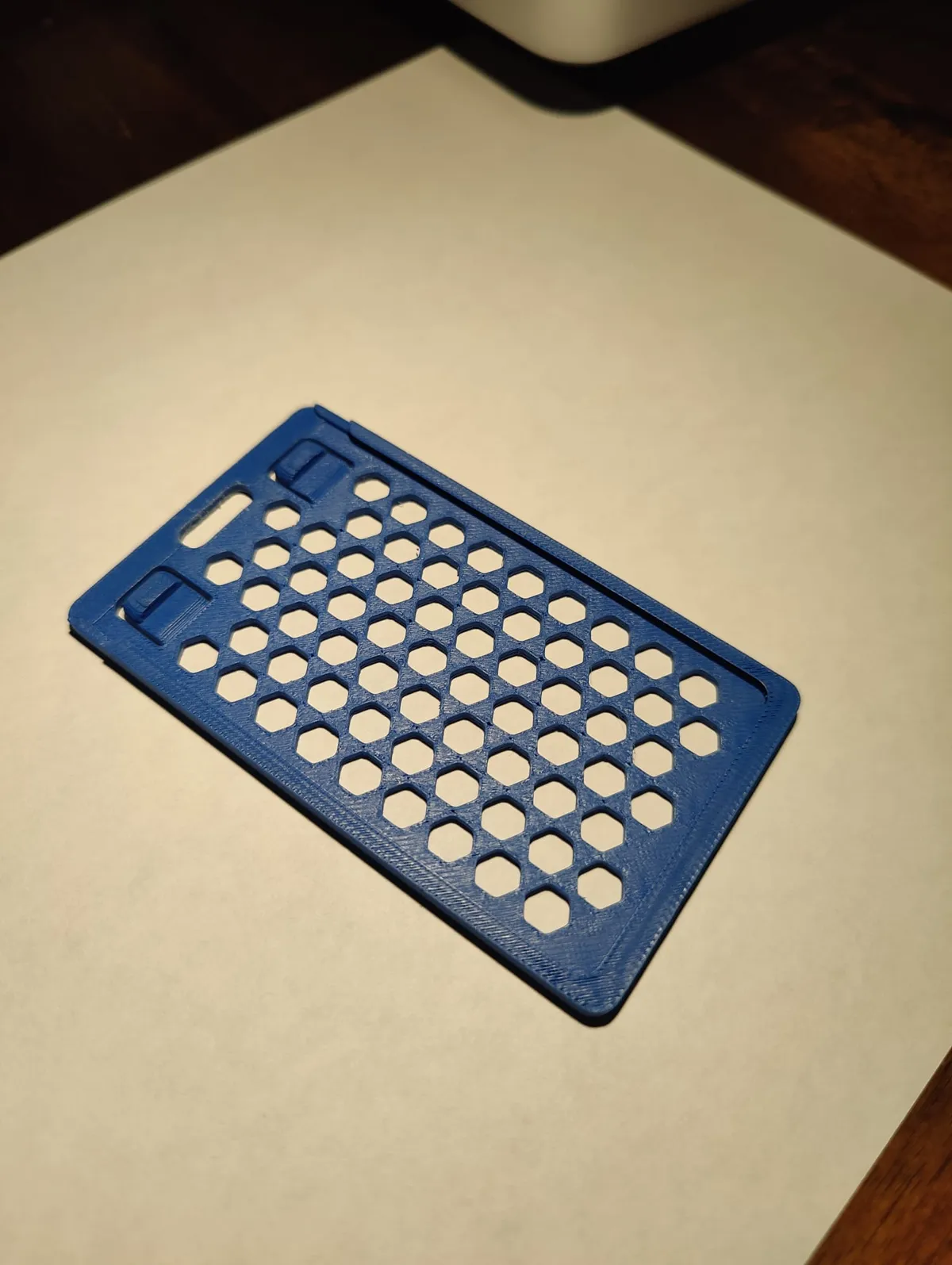 Hexagon ID Card Holder