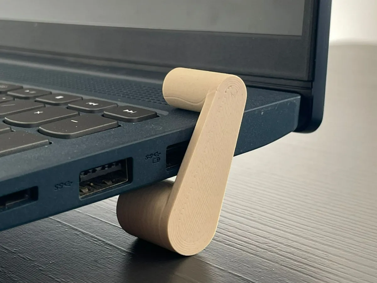 Simple monitor riser for laptop (3 versions)