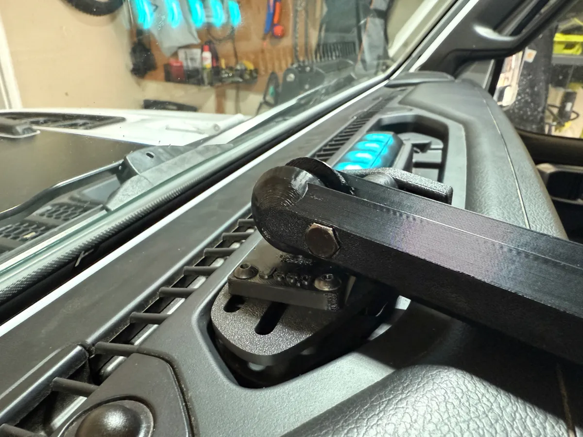 Jeep Wrangler 4xe Dash Ball Mount, photo 4 of 4 - Jeep Wrangler 4xe Dash Ball Mount Car & Vehicle