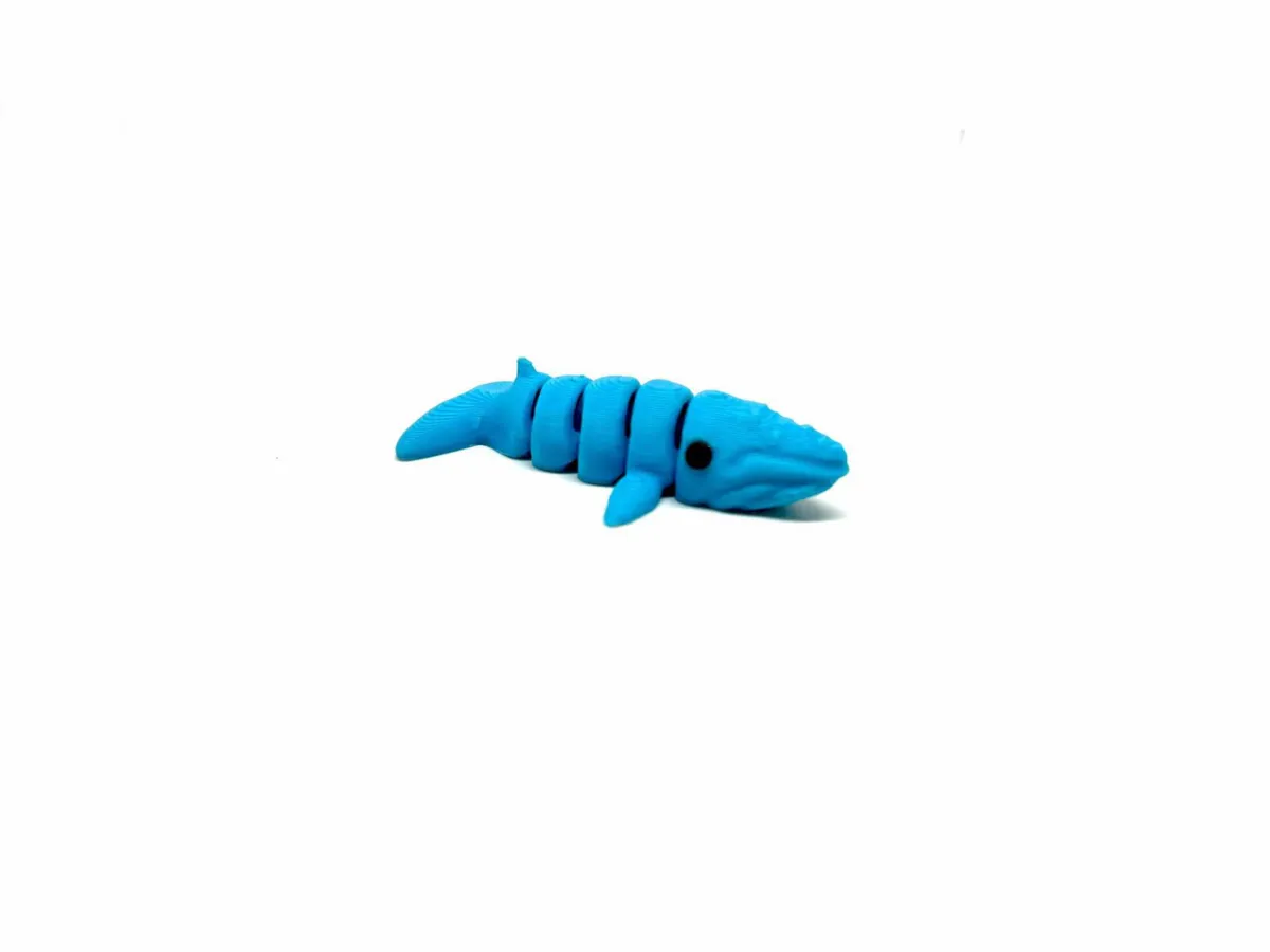 MINI Blue Whale & Keychain!, photo 3 of 4 - MINI Blue Whale & Keychain! Keychains