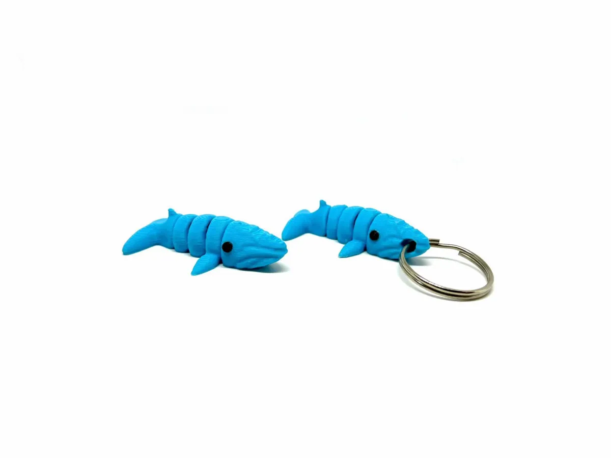 MINI Blue Whale & Keychain!, photo 4 of 4 - MINI Blue Whale & Keychain! Keychains