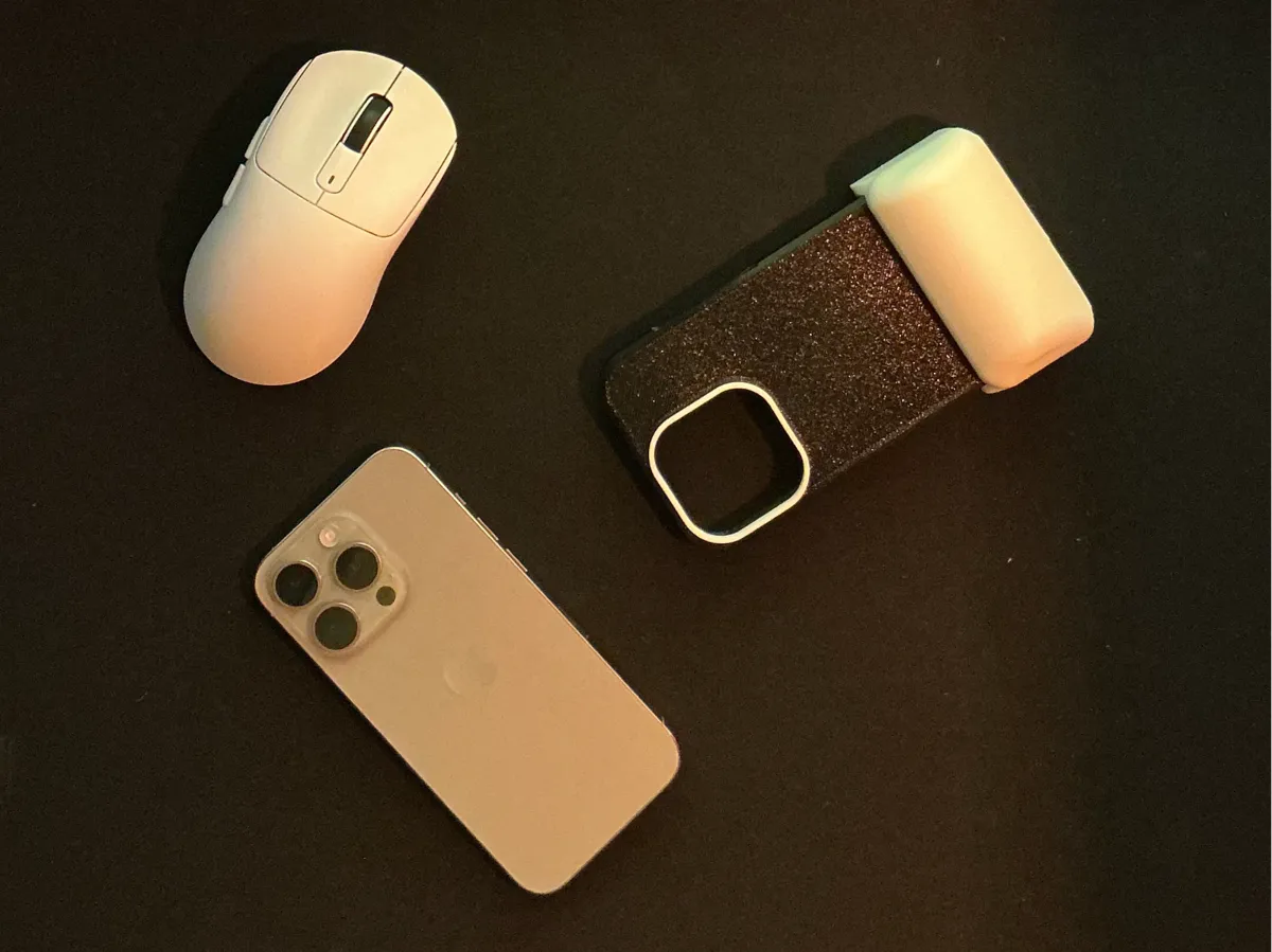 Iphone 15 pro camera grip