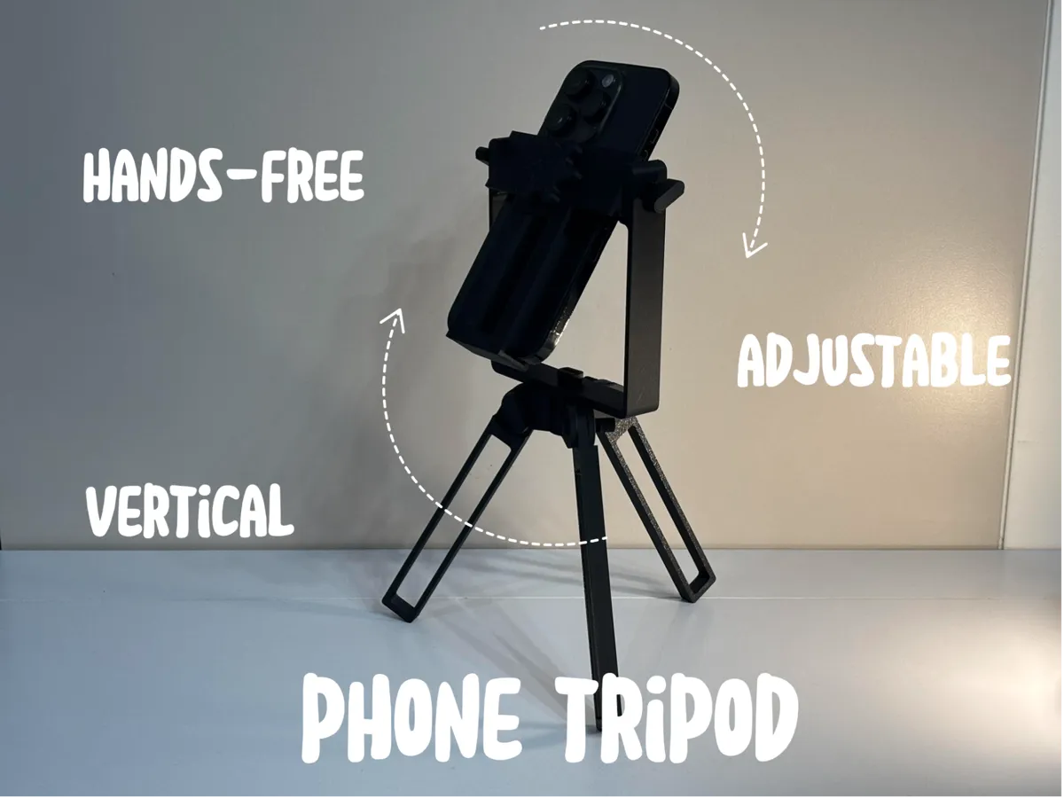 Adjustable Hands-Free Phone Tripod