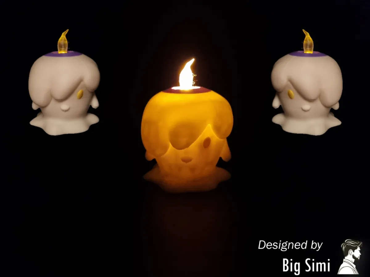 LITWICK pokemon candle holder