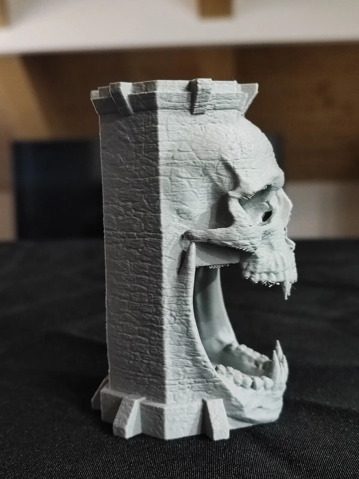 Skull-Dice Tower for Dungeons And Dragons, photo 4 of 4 - Skull-Dice Tower for Dungeons And Dragons Board Games & Tabletop