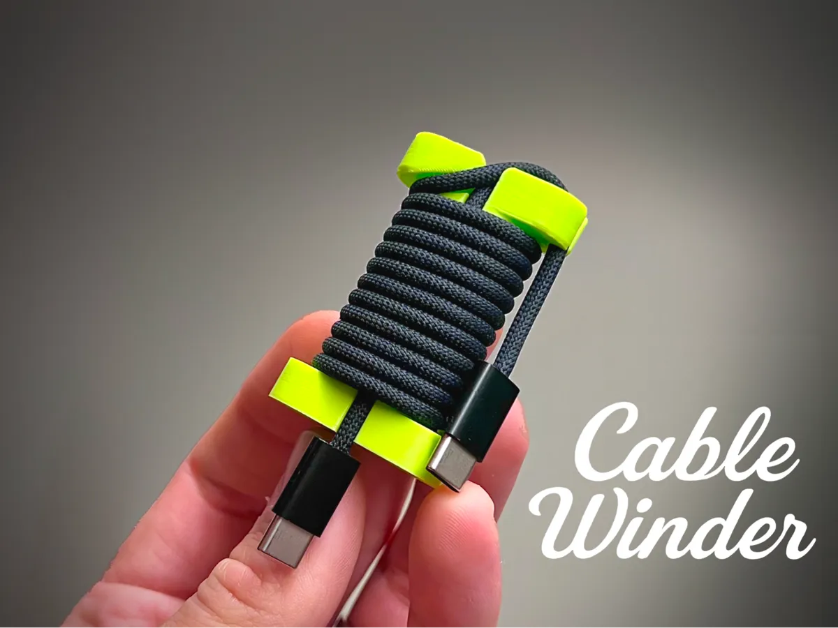 Cable Winder, Multi-Size Cable Organizer