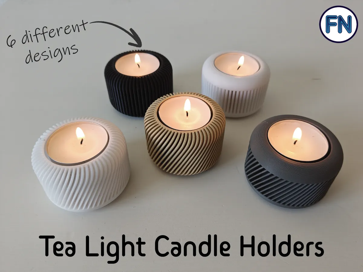 Tealight candle holders