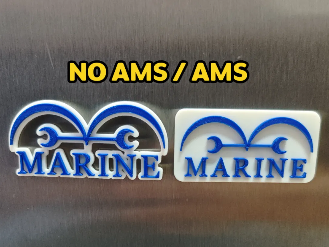 One Piece Marine Magnet