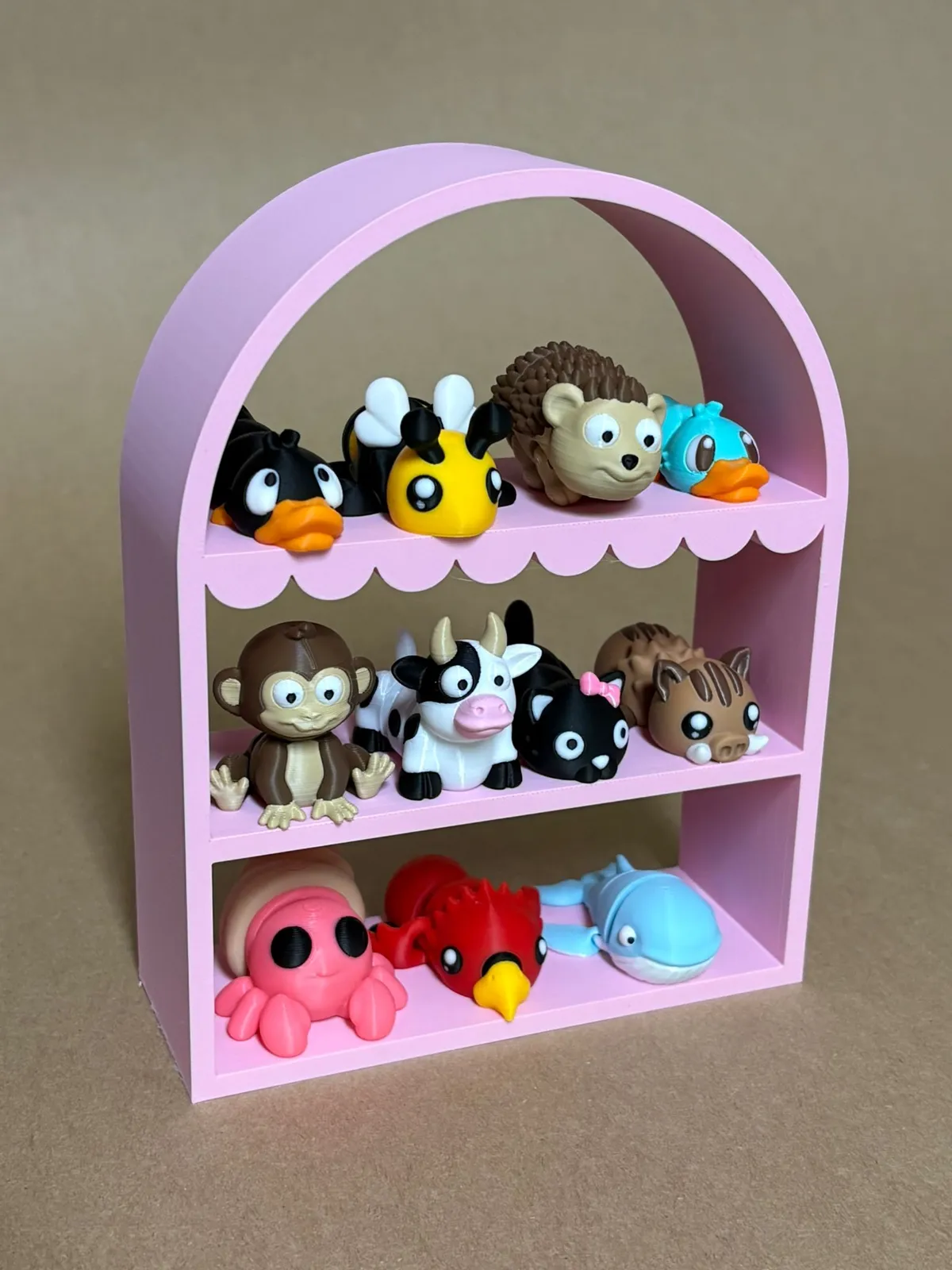 Cute Arch Shelf with Scallop, 2 Sizes, photo 4 of 4 - Cute Arch Shelf with Scallop, 2 Sizes Storage & Organisation