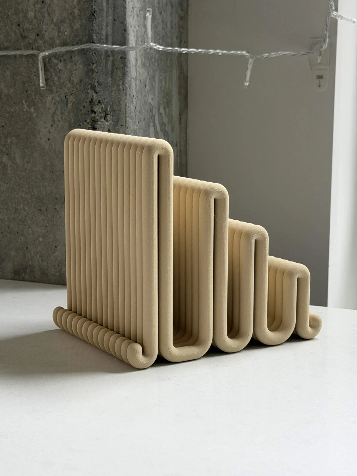 Modern Triple Vertical Laptop iPad eReader Stand, photo 3 of 4 - Modern Triple Vertical Laptop iPad eReader Stand Mobile & Device Accessories
