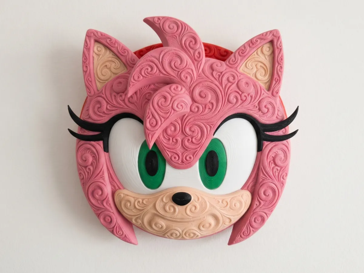 Amy Rose - Sonic Wall Art Collection - Fan art