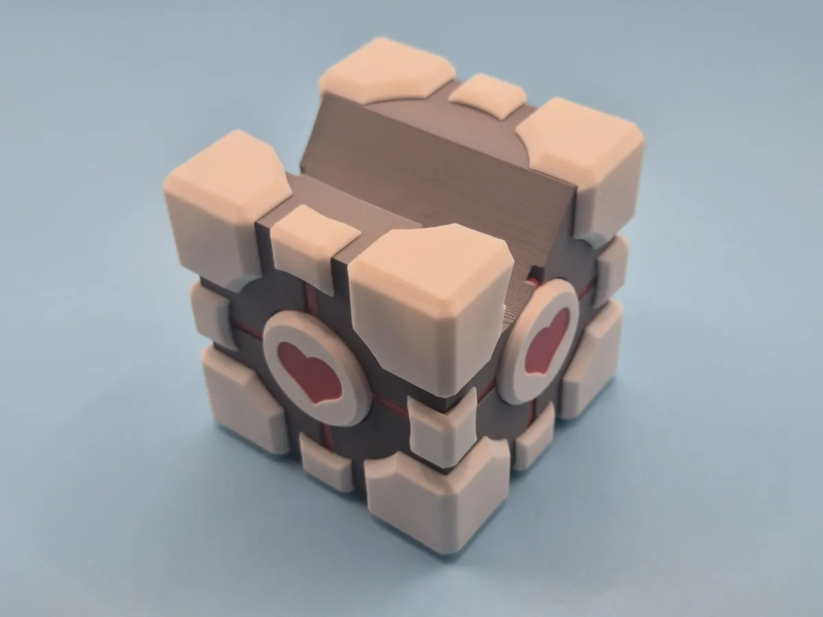 Portal Cube Stand - Steam Controller, photo 3 of 4 - Portal Cube Stand - Steam Controller Gaming Accessories