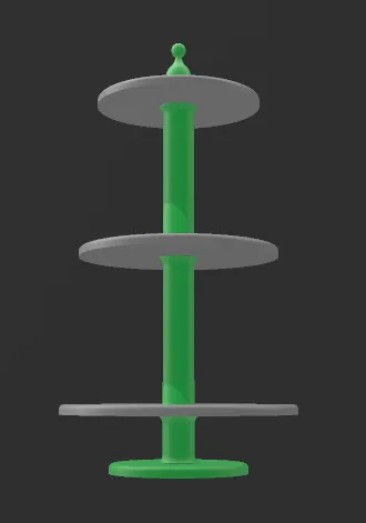 Cup-Cake Holder (With Golden Snitch option on Top), photo 4 of 4 - Cup-Cake Holder (With Golden Snitch option on Top) Kitchen & Dining